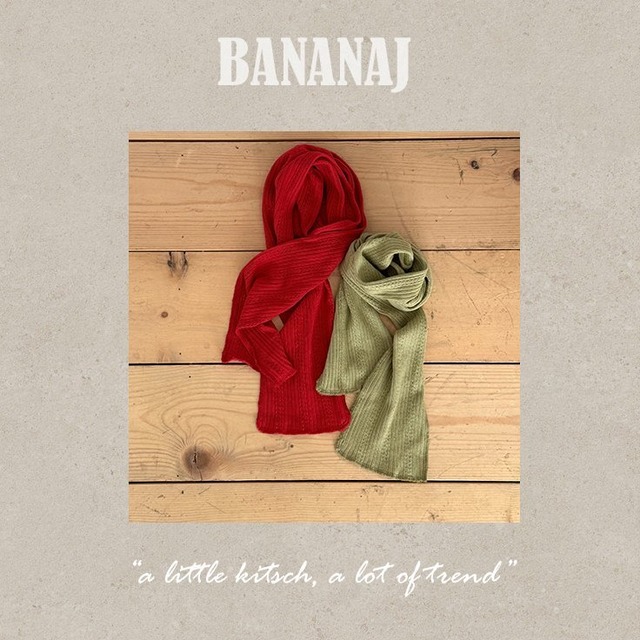 BANANA J［取寄］honey scarf 26autumn