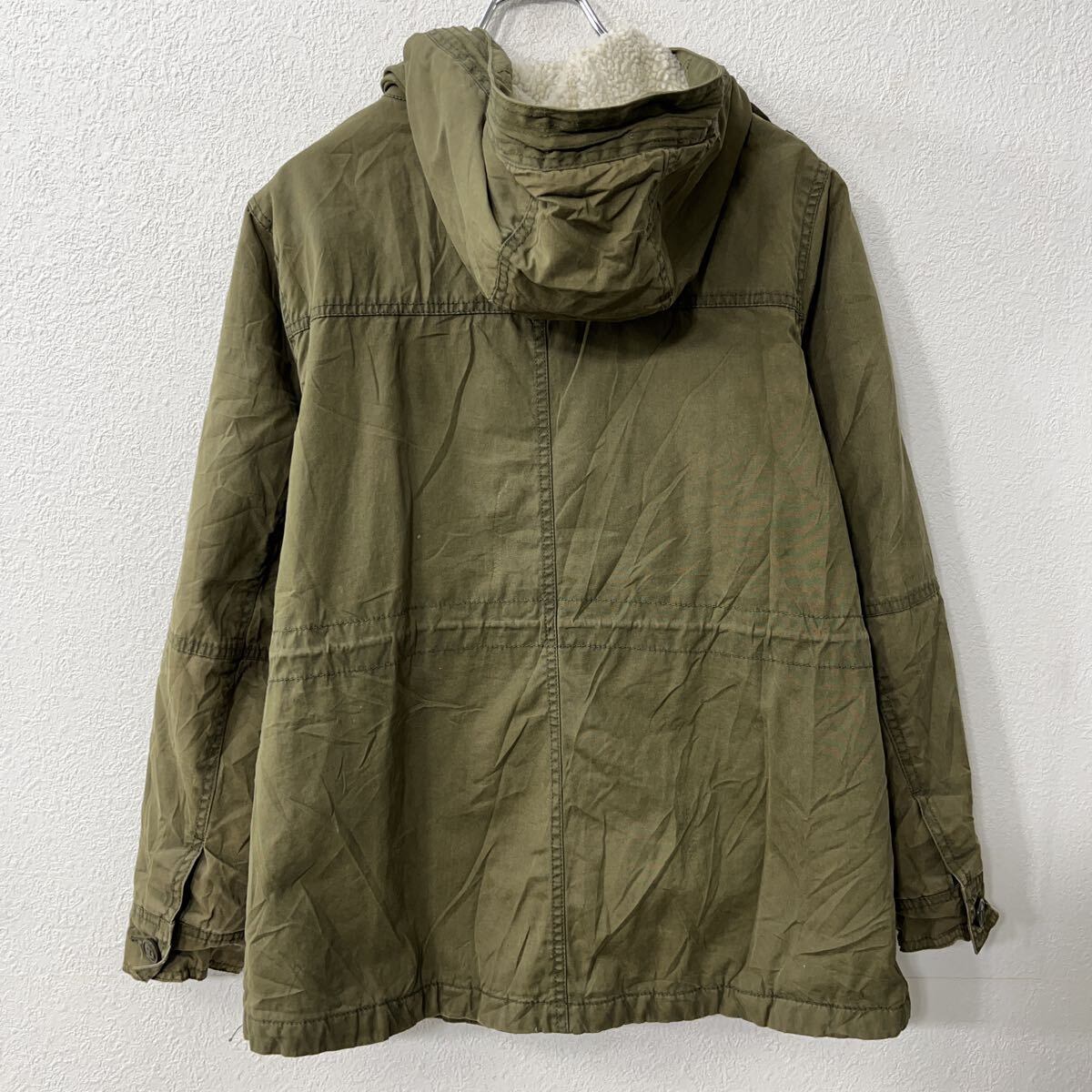 古着AMERICAN EAGLE ミリタリージャケット M カーキ AMERICAN EAGLE ジャケット M カーキ アメリカンイーグル ジップアップ