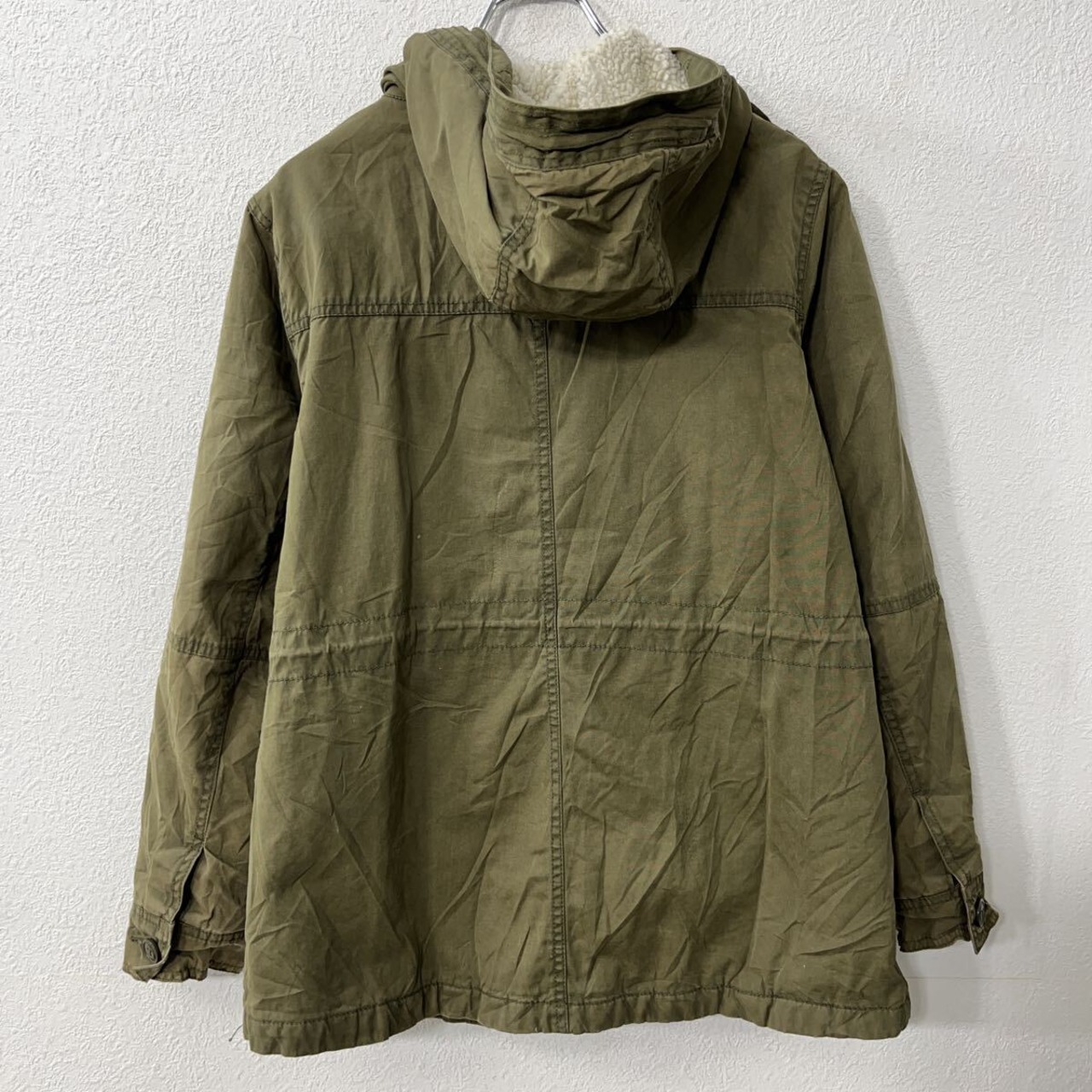 AMERICAN EAGLE ジャケット M カーキ アメリカンイーグル ジップアップ 