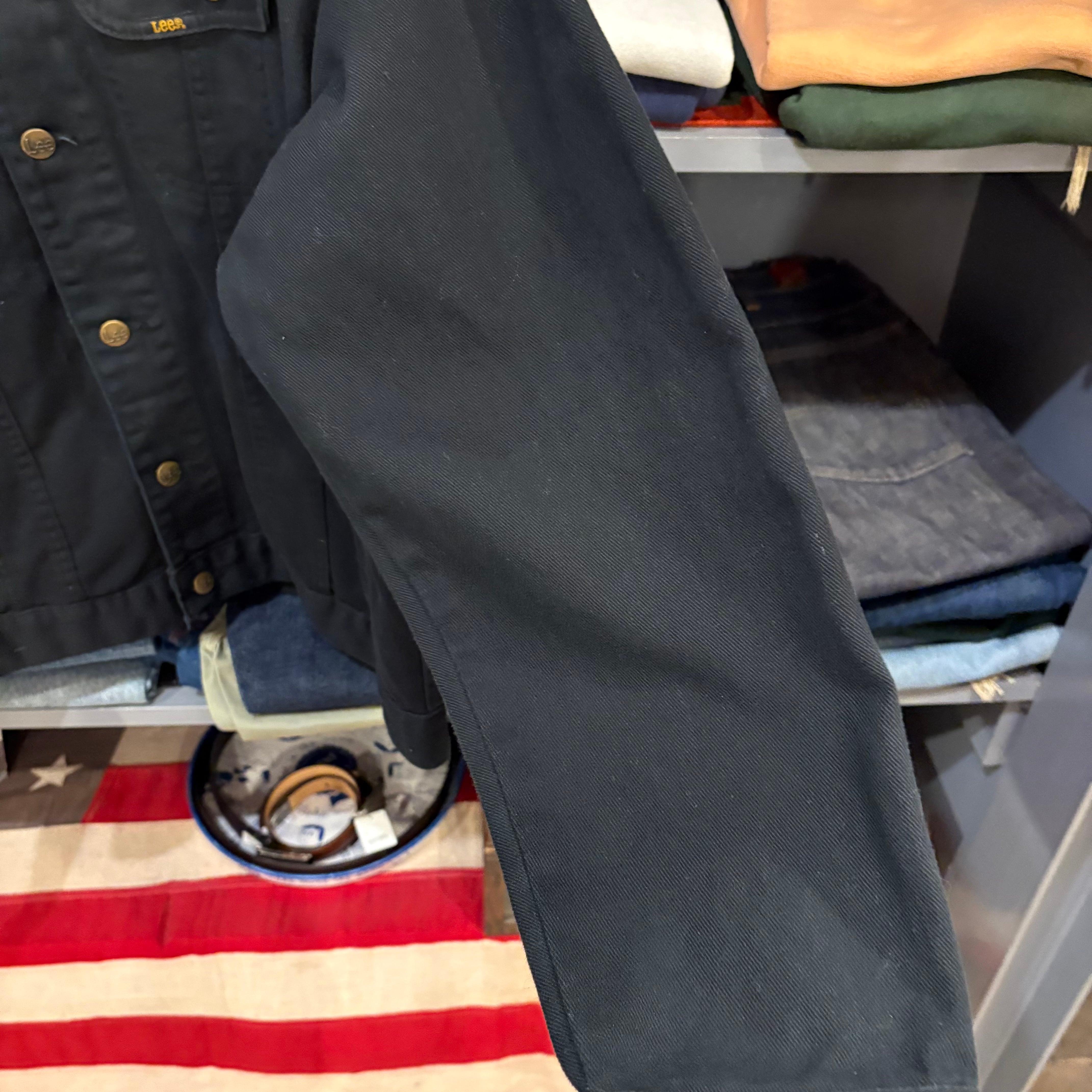 Lee Black Denim Trucker Jacket | VOSTOK