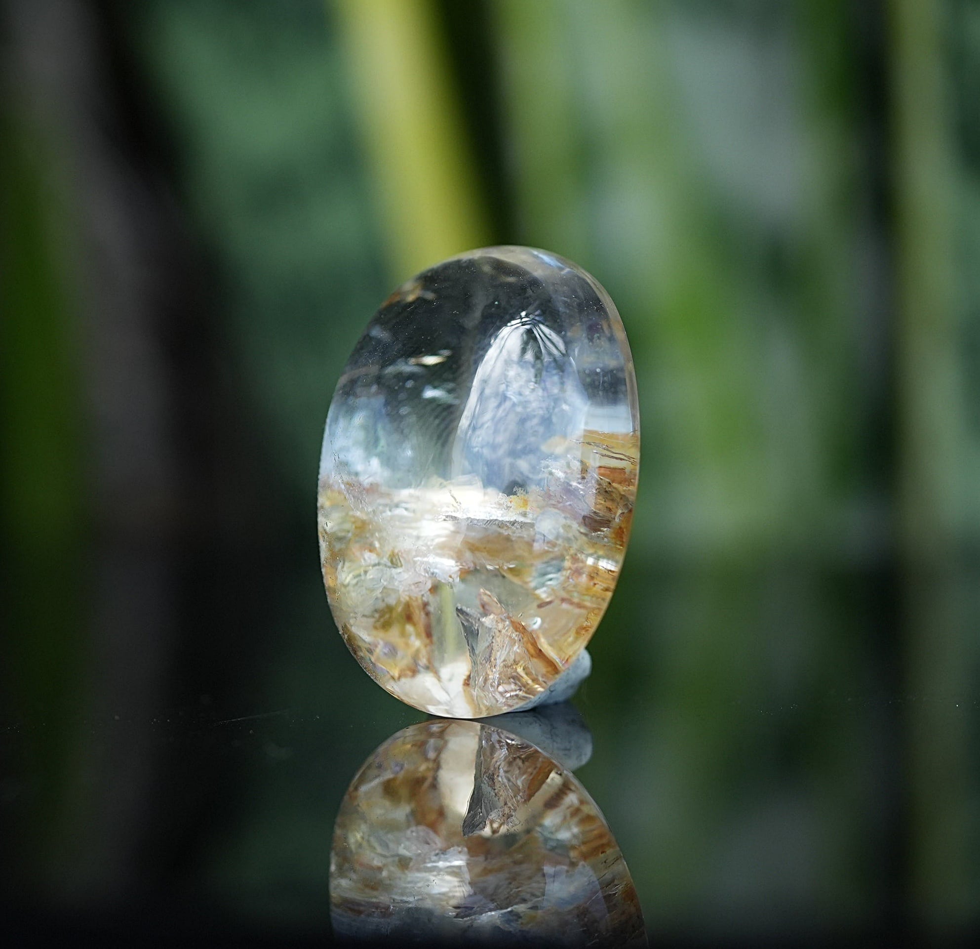 水晶の成長☆ガーデンクォーツ s1511 | Funky garuda Stone