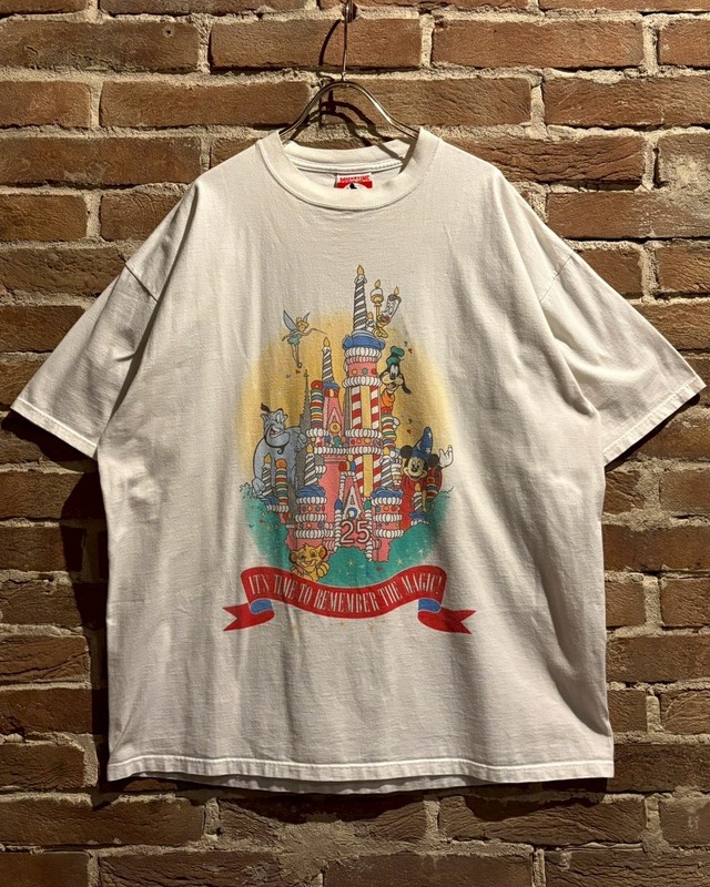 【Caka act3】90’s “Walt Disney World” 25th Anniversary T-Shirt