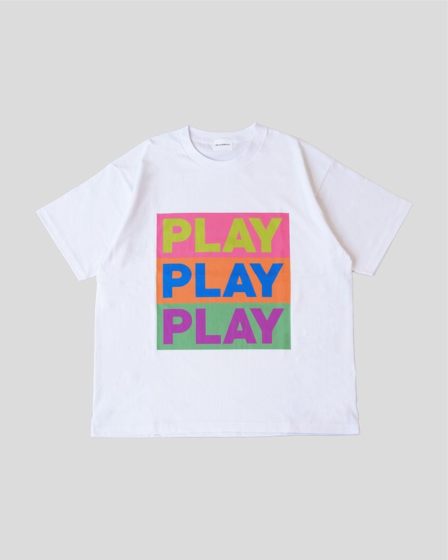 MM PLAY S/S TEE  WHITE