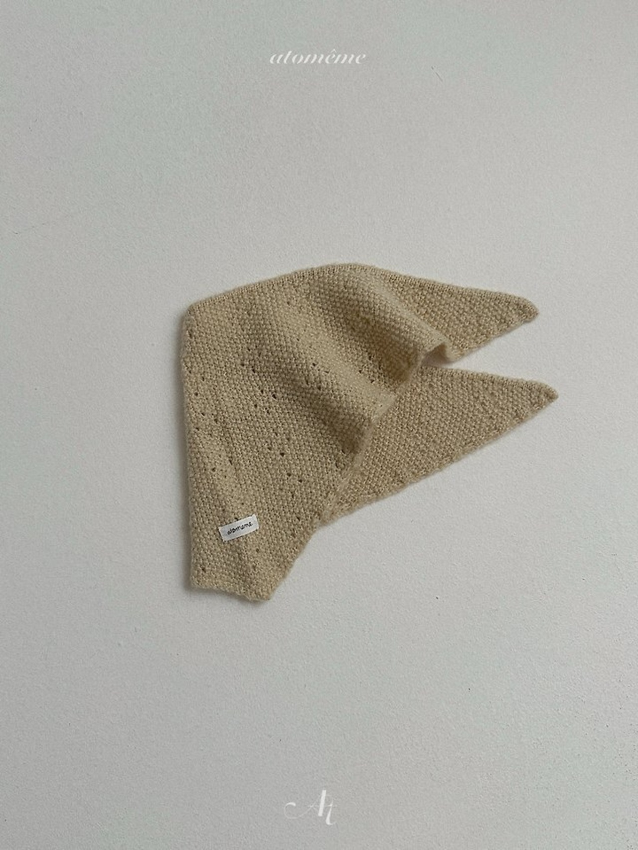 韓国子供服 / Atomeme / 26Autumn / Mellow Knit Scarf / 秋服 *Free*
