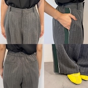 ピンストライプトラックスPT/チャコール