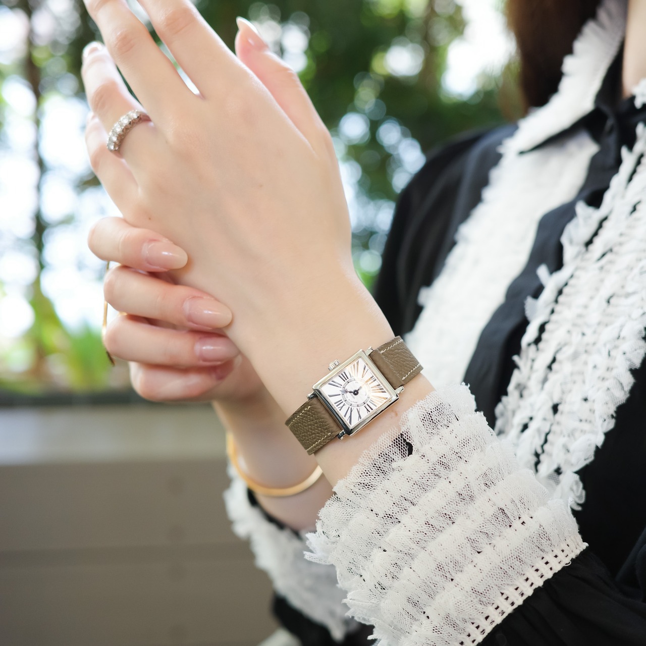 フランクミューラー マスタースクエア プティ WG