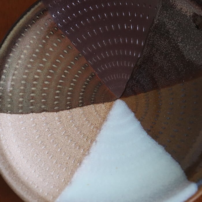 小石原焼 森喜窯 5寸皿 グラデーション Koishiwara-yaki Plate 15cm