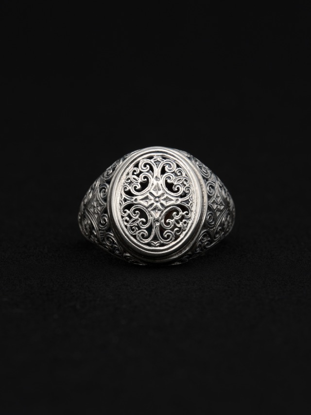 Mediterranean Oval Shape Ring