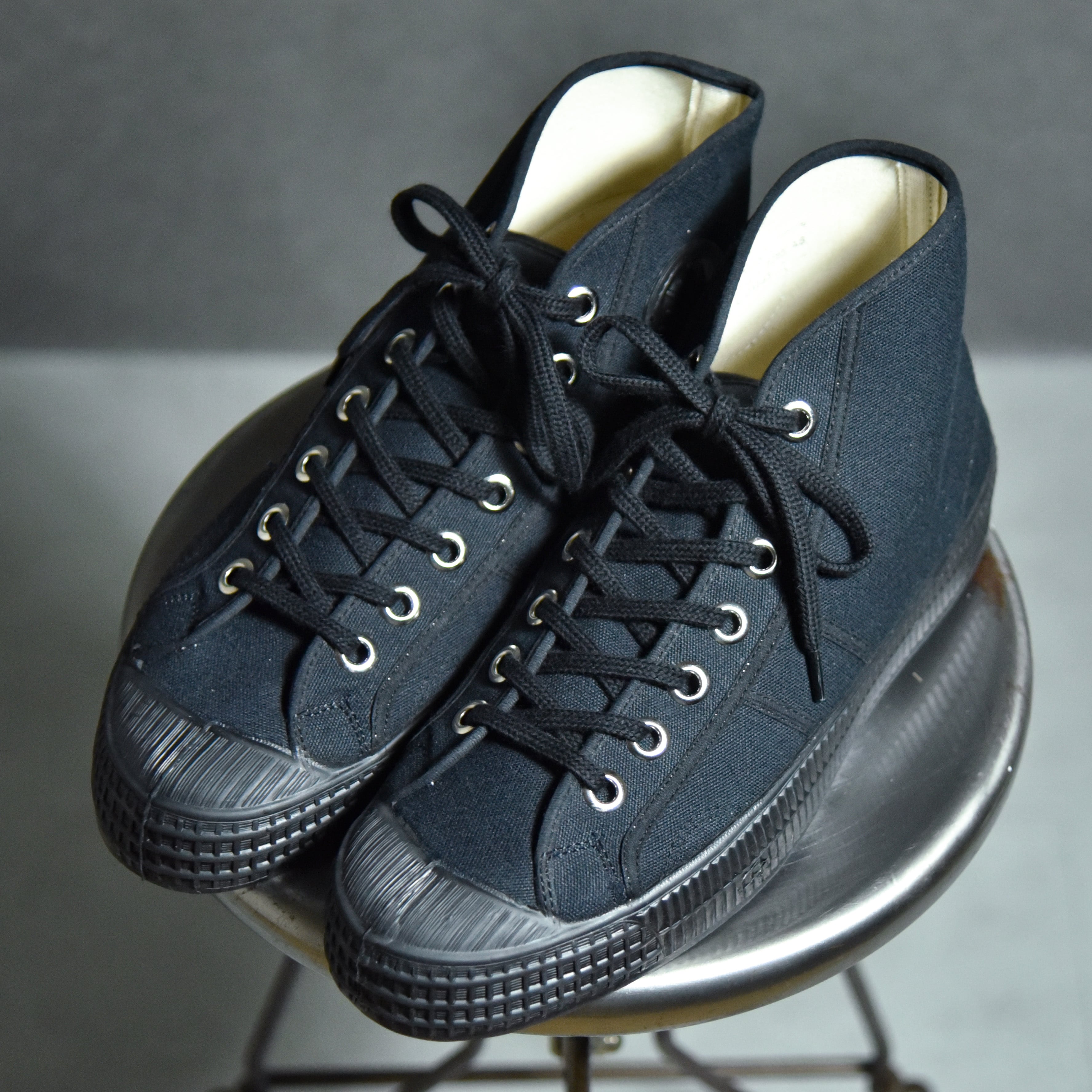 CHALLENGER チャレンジャー スニーカー サイズ:29.0cm DC Shoes ディーシーシューズ キャンバス カスタム ミリタリー CUSTOM MILITARY SHOES 18SS ブラック 黒 US11 ジューズ 靴 コラボ【メンズ】【美品】メンズ