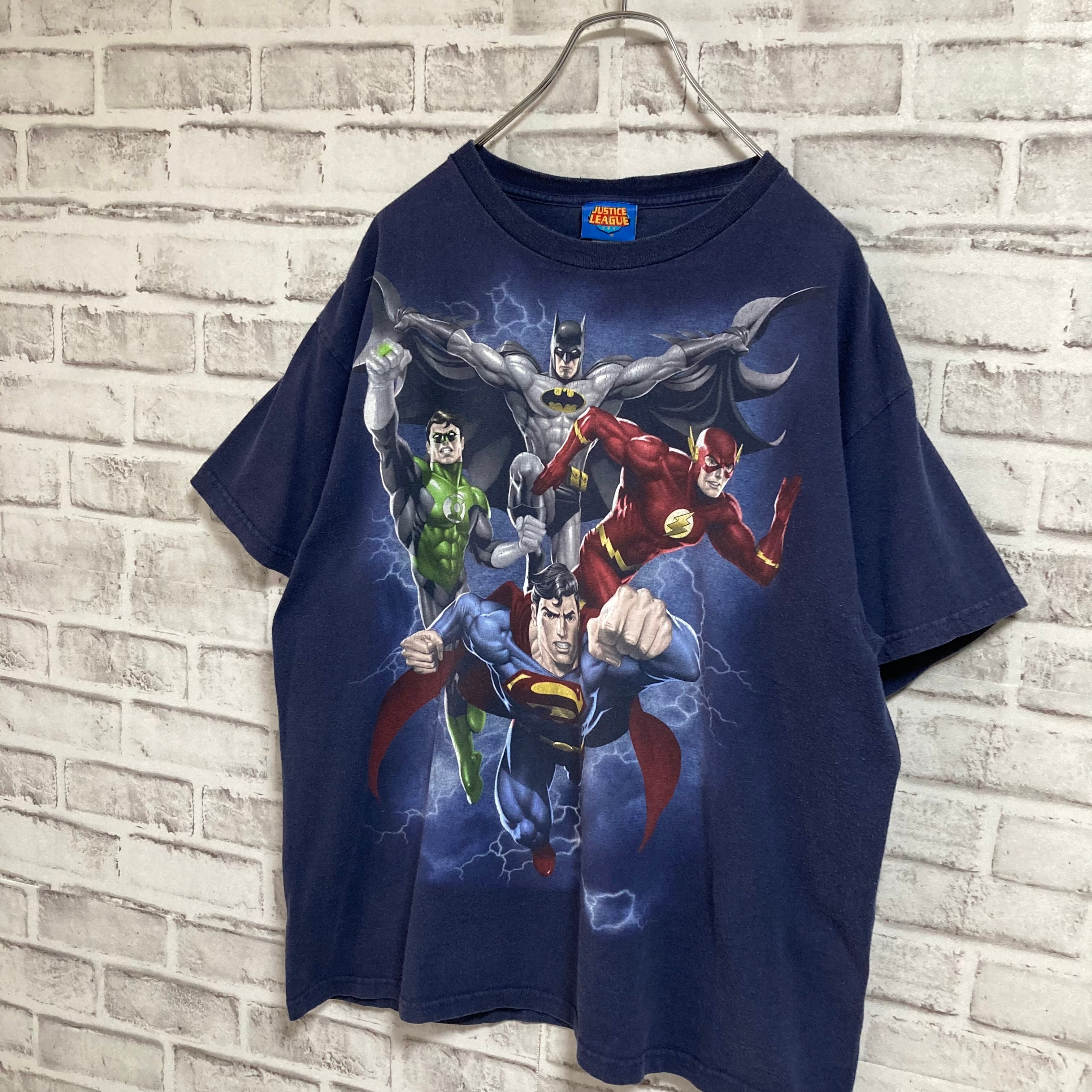 【フラッシュ】新品 ジャスティスリーグ アメコミ ヒーロー DC ロンT