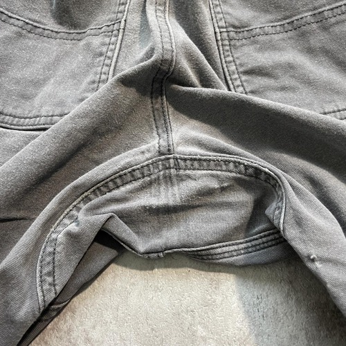 20s グレー ダブルニー Carhartt カーハート パンツ 34×30 詳細写真16