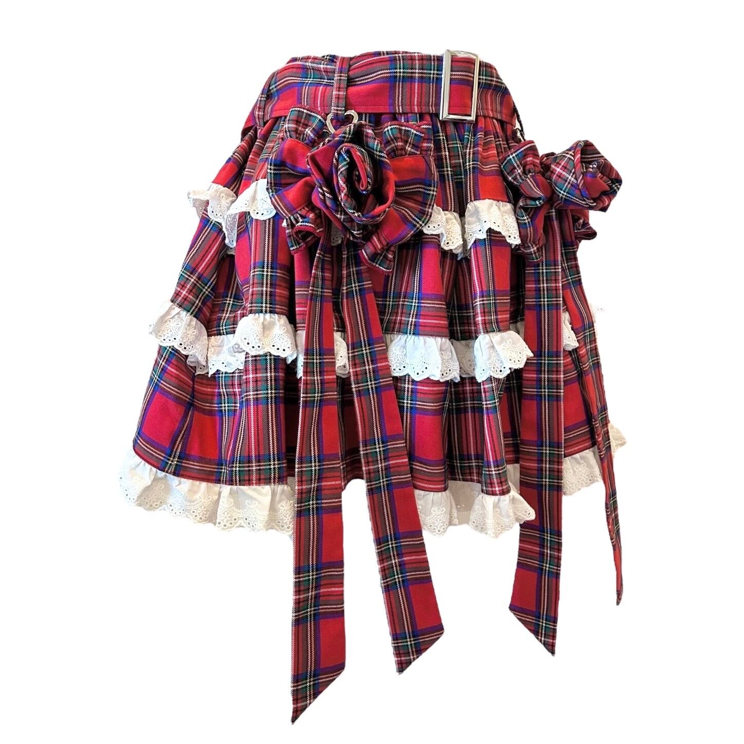 ローズティアードショートパンツ RED | HEIHEI