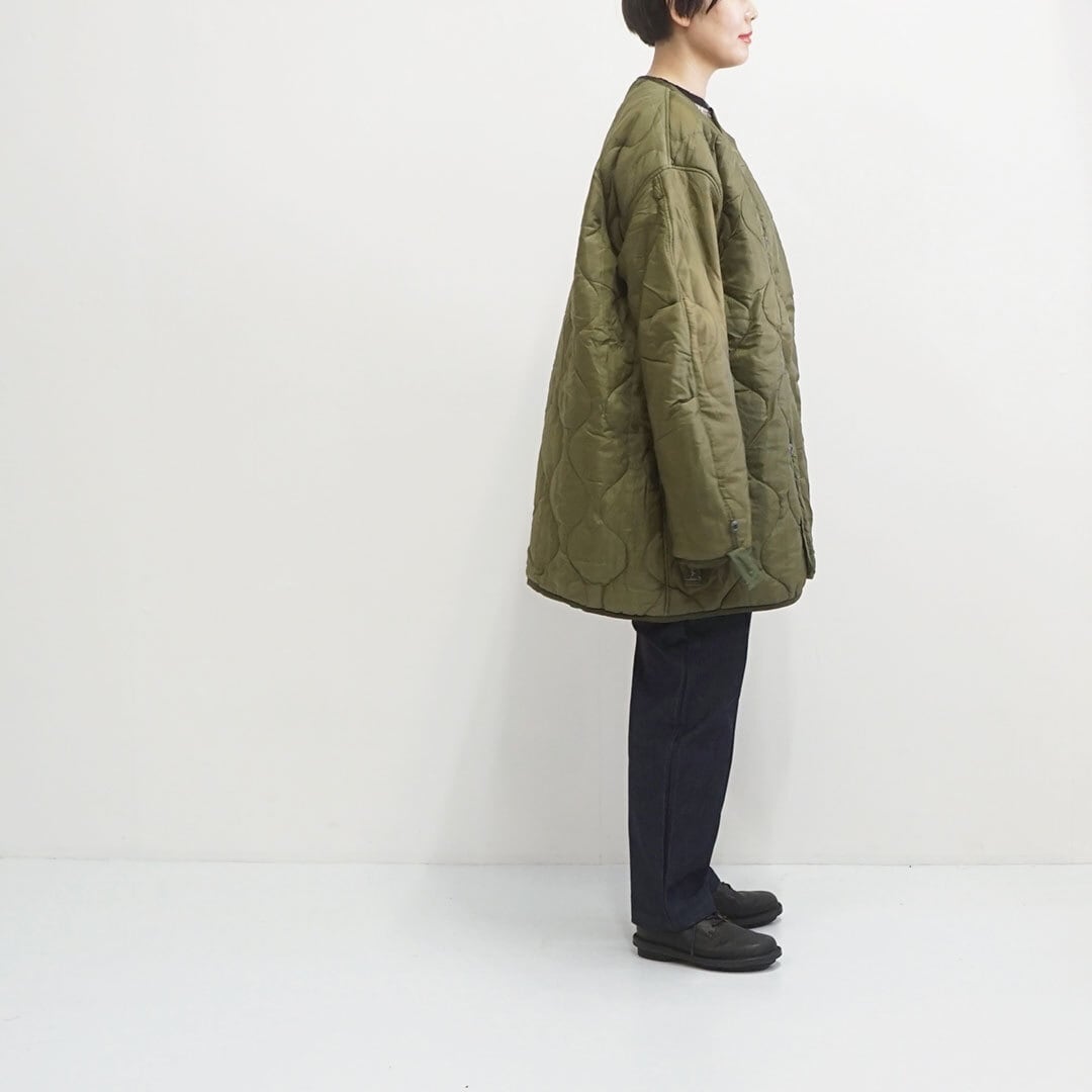 DEAD STOCK / REMAKE】MILITARY US ARMY M-65 COAT QUILTING LINNER ...