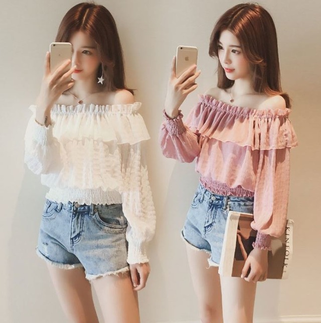 オフショルダー Musubi Me 韓国 オルチャン レディースファッションのお店 オフショルダー Musubi Me 韓国 オルチャン レディースファッションのお店