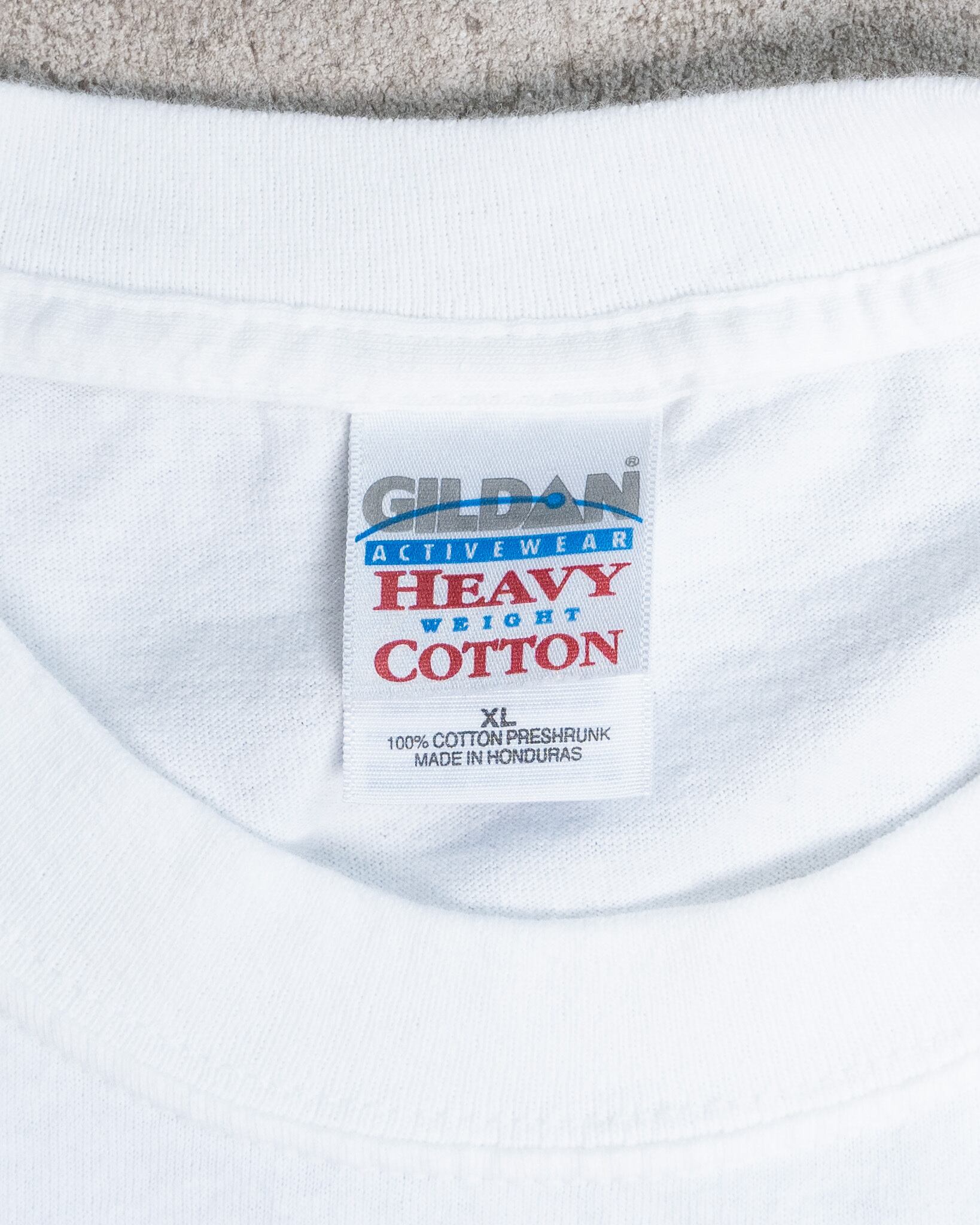 Tシャツ 古着 90s Gildan ギルダン T-Line ぼかし文字 USA