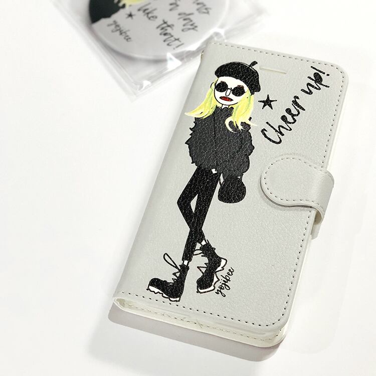 手帳型ケース・“花子”