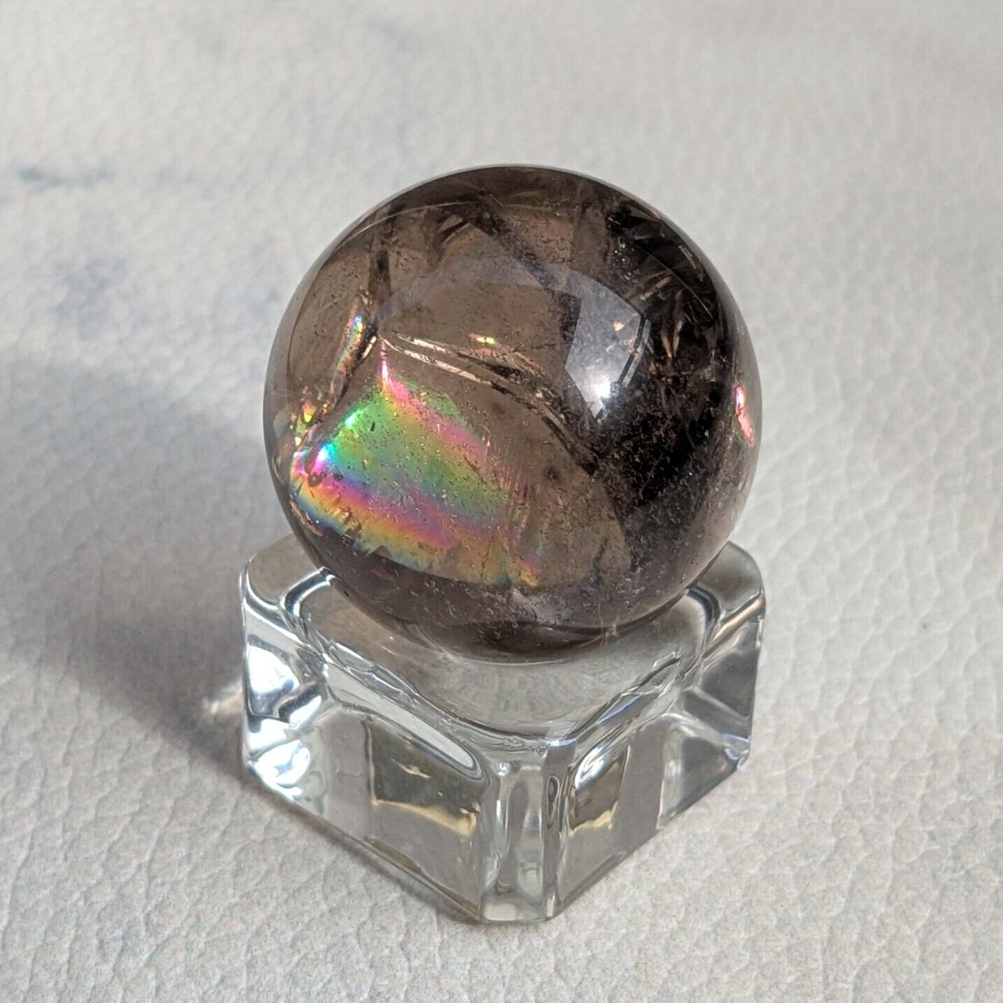 アイリススモーキークォーツ スフィア 約27mm | iris imrama stone