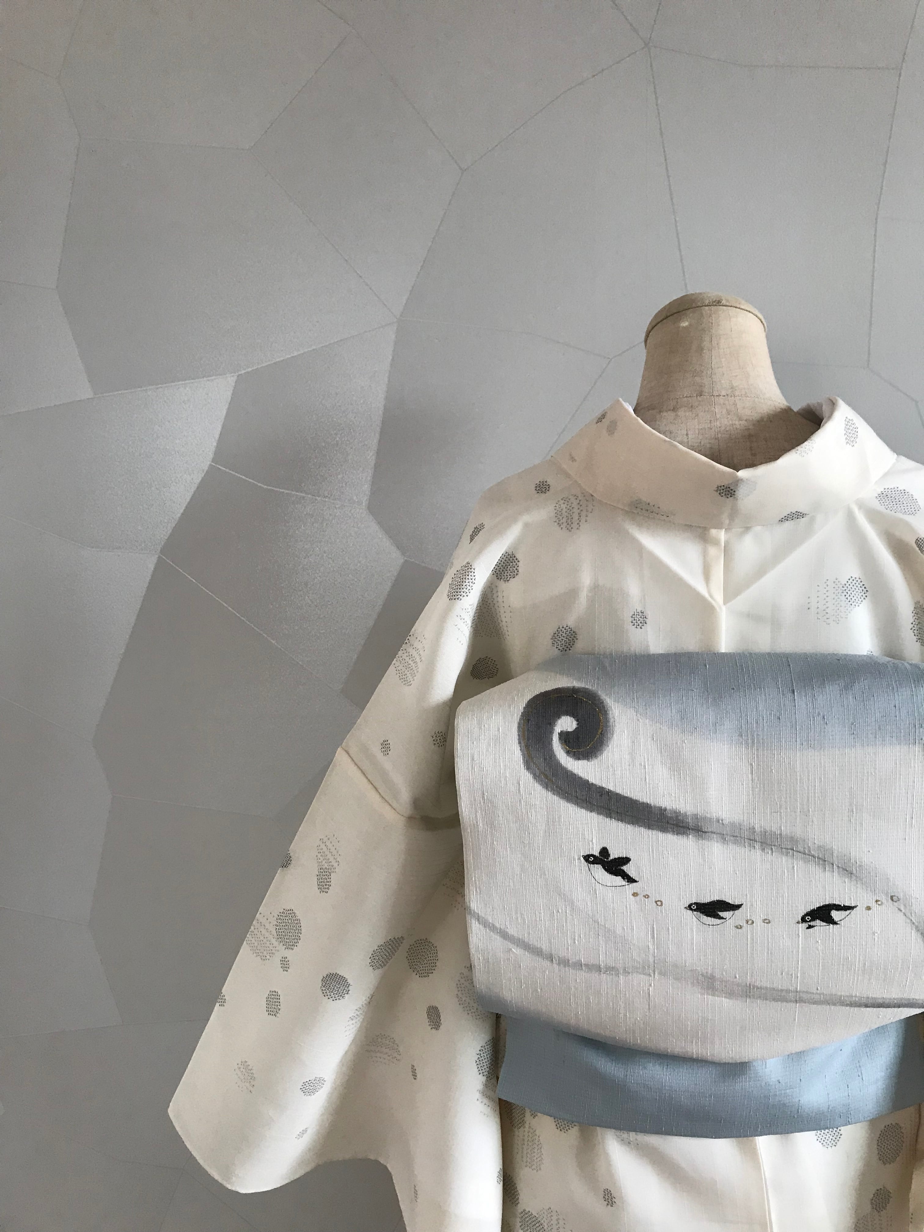 本命ギフト 【新作花華】正絹九寸紗名古屋帯 ペンギン 118 - www.eskom.rs