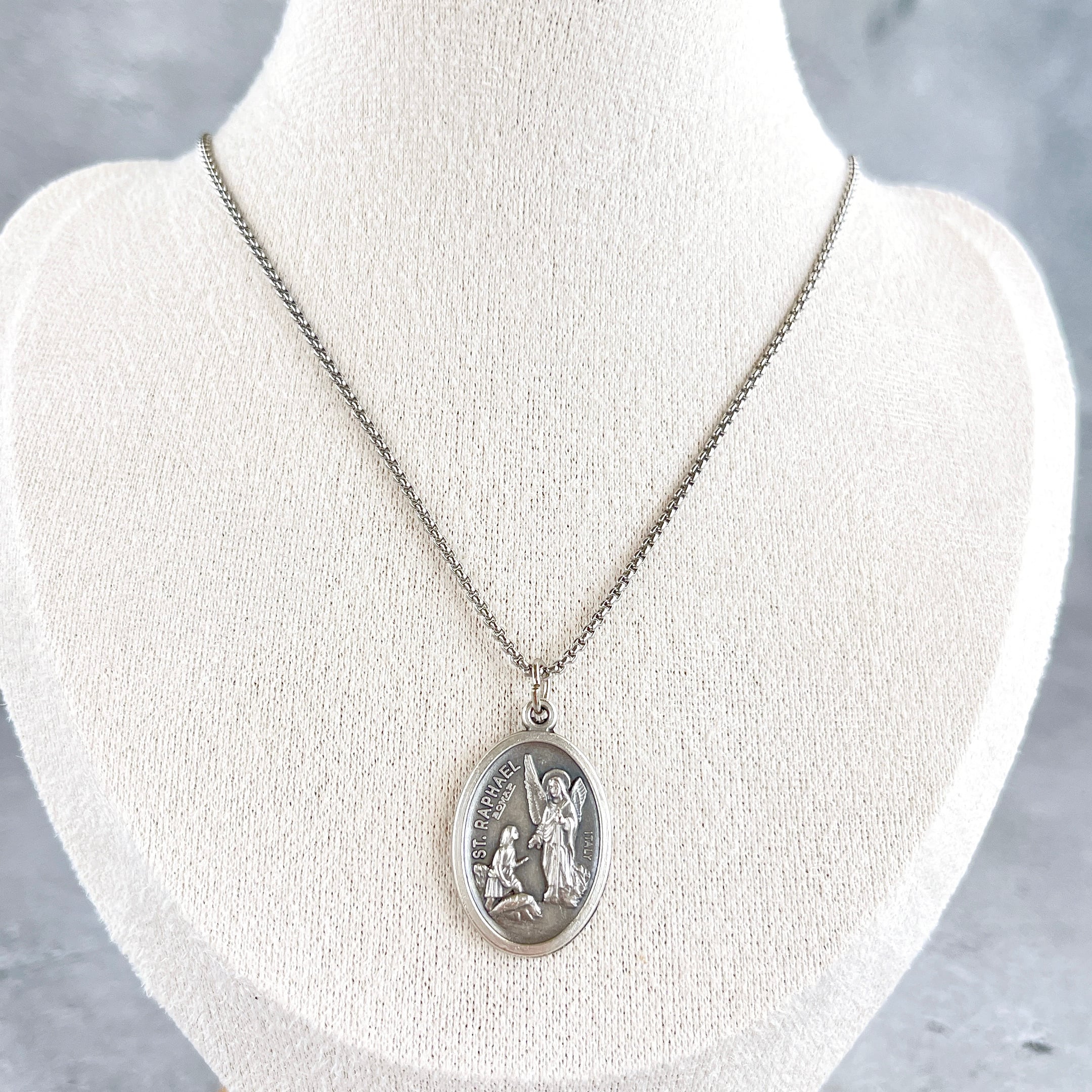 925シルバー 天使デザインメダルペンダント 925シルバー 天使デザイン