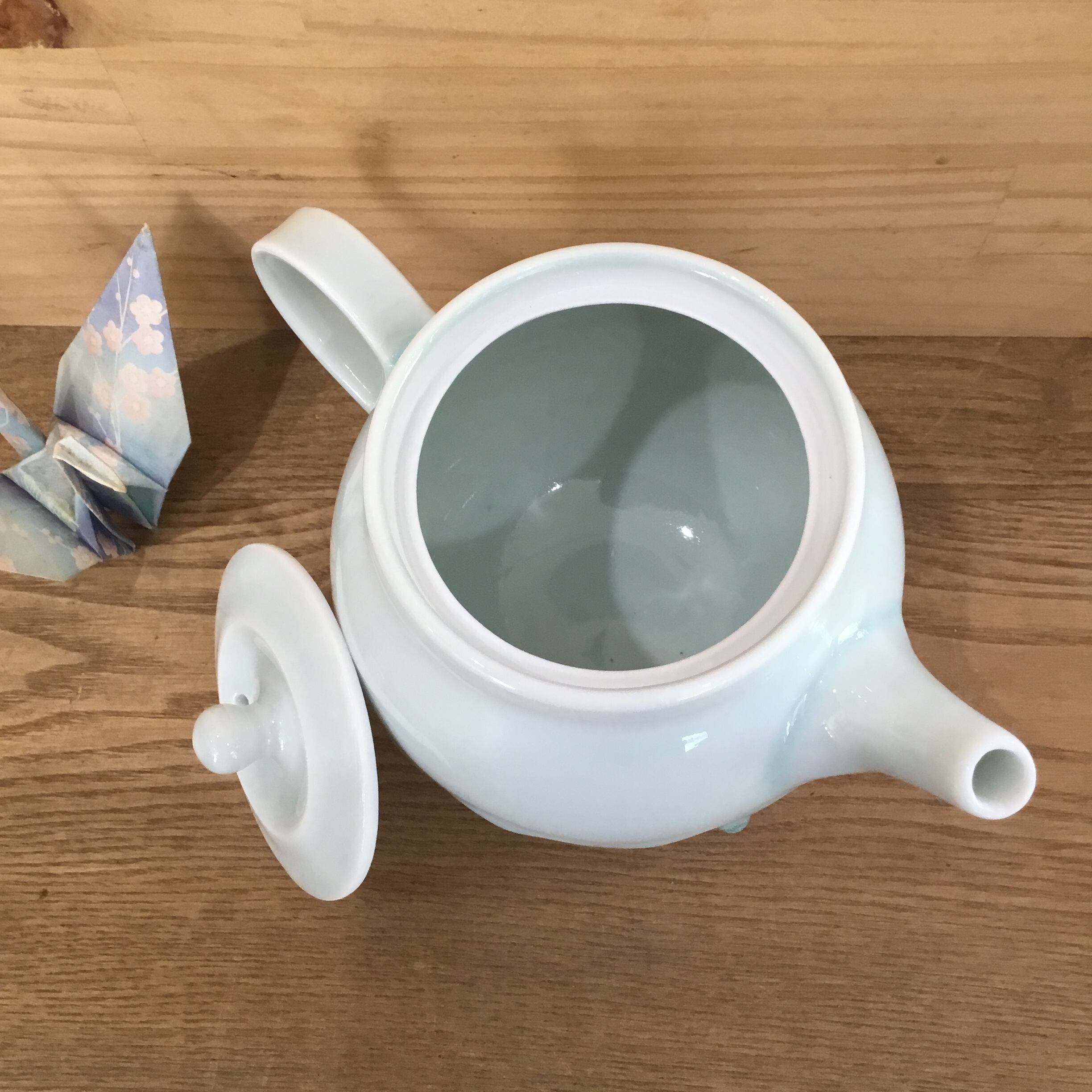 笠間焼 小林哲也作「雫 - shizuku -」 ティーポット | 趣味の園芸と