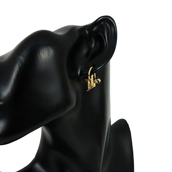 New LOUIS VUITTON ルイヴィトン ピアス・LV フローラグラム セット3