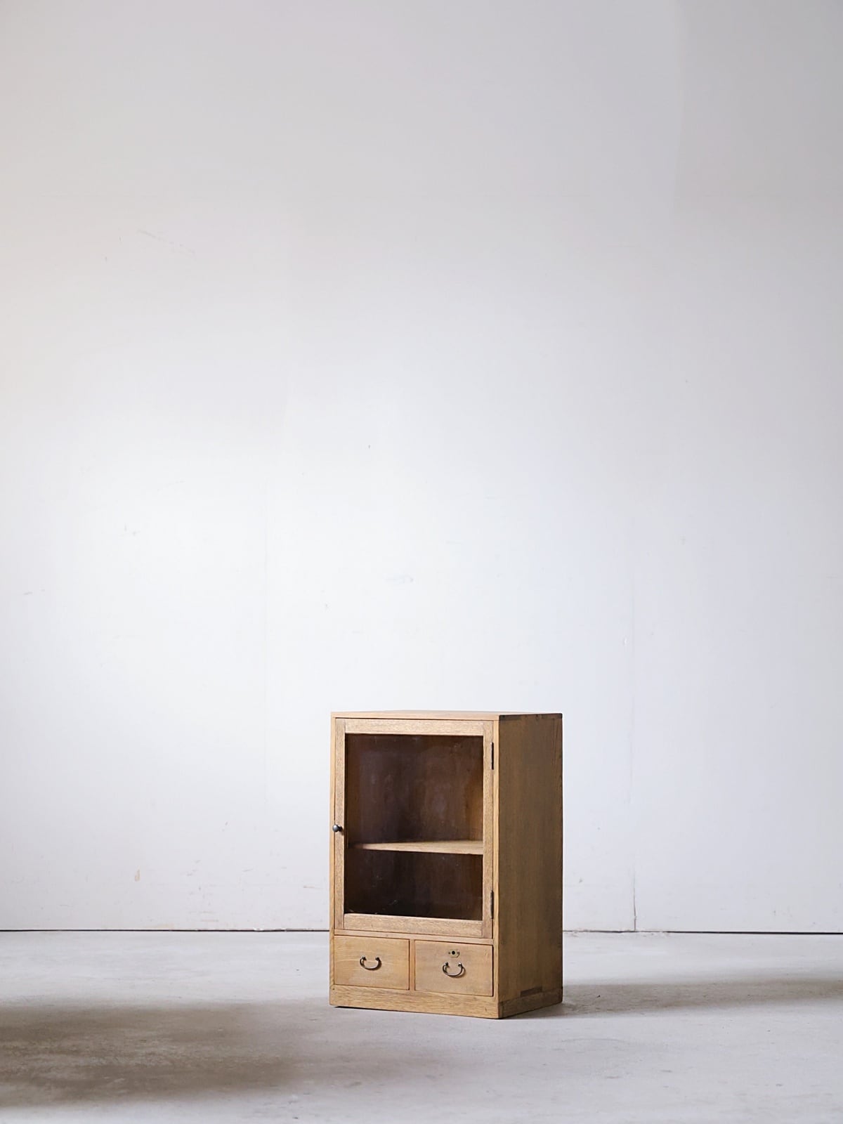 ベージュ　小引き出し　古家具　古道具　古民家　昭和レトロ　アンティーク 小棚 小引出 | アルドマ 古道具・古家具・アンティーク