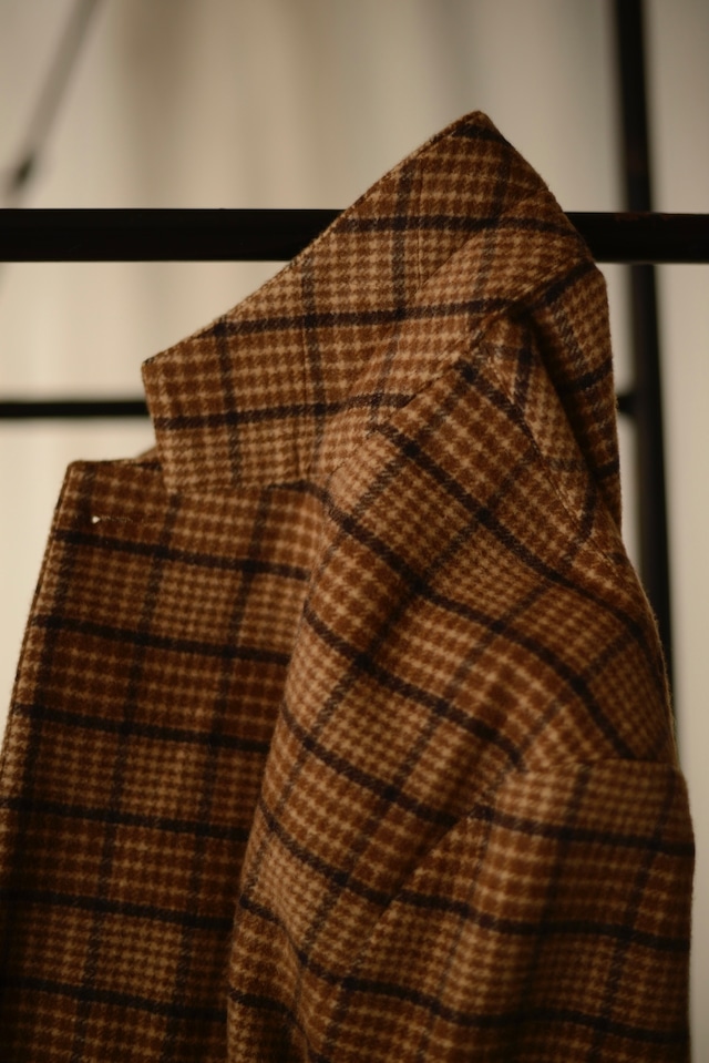 HEUGN  / "Henrri" Cashmere Check Jacket  fabric by Joshua Ellis