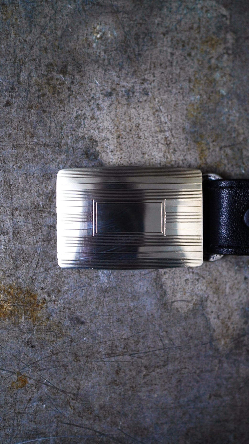 VINTAGE】TIFFANY&Co. ティファニー エンジンターン スライド ベルト  