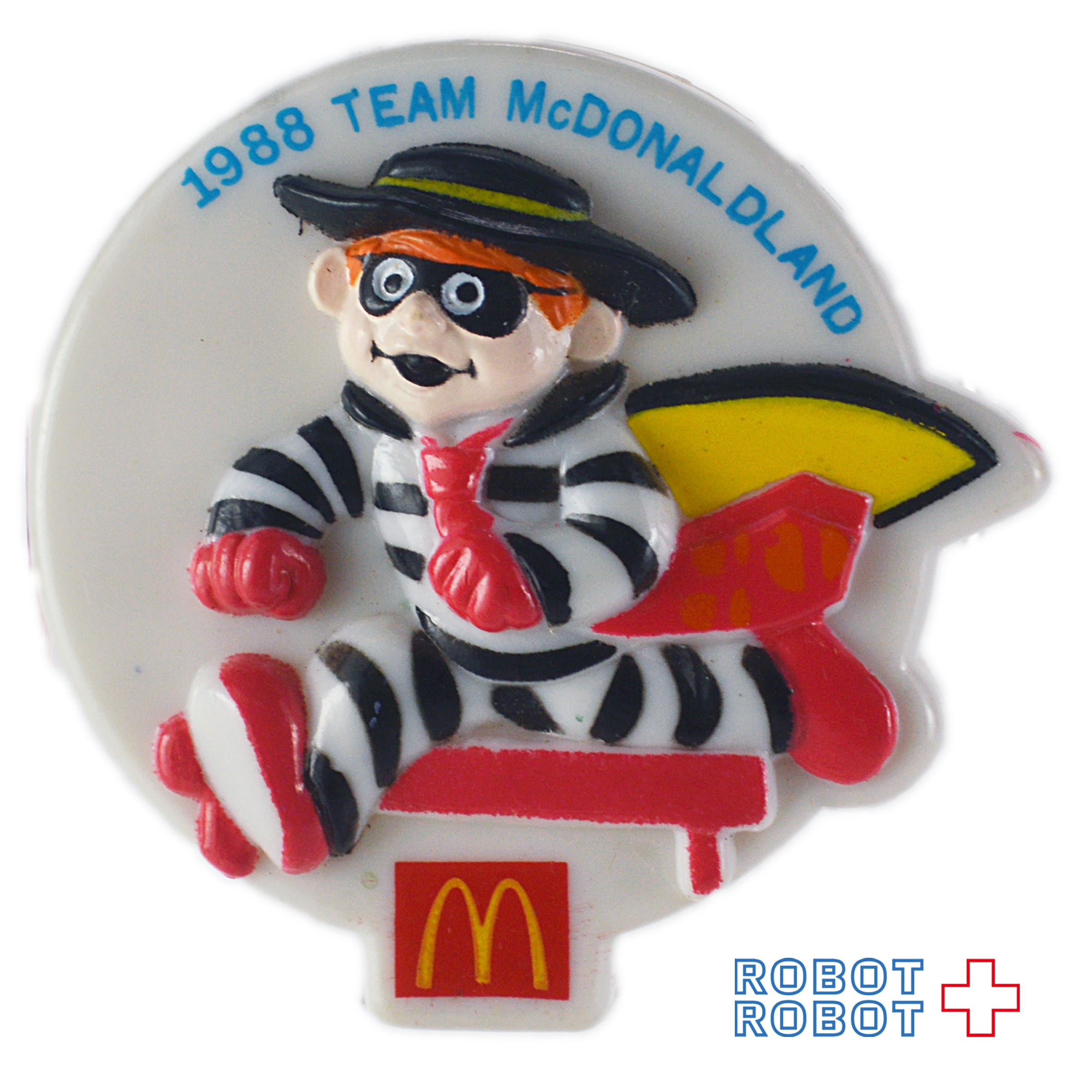 マクドナルド ハンバーグラー　ピンバッジ McDonald's TEAM PINS マクドナルド ピンズ グリマス ハンバーグ