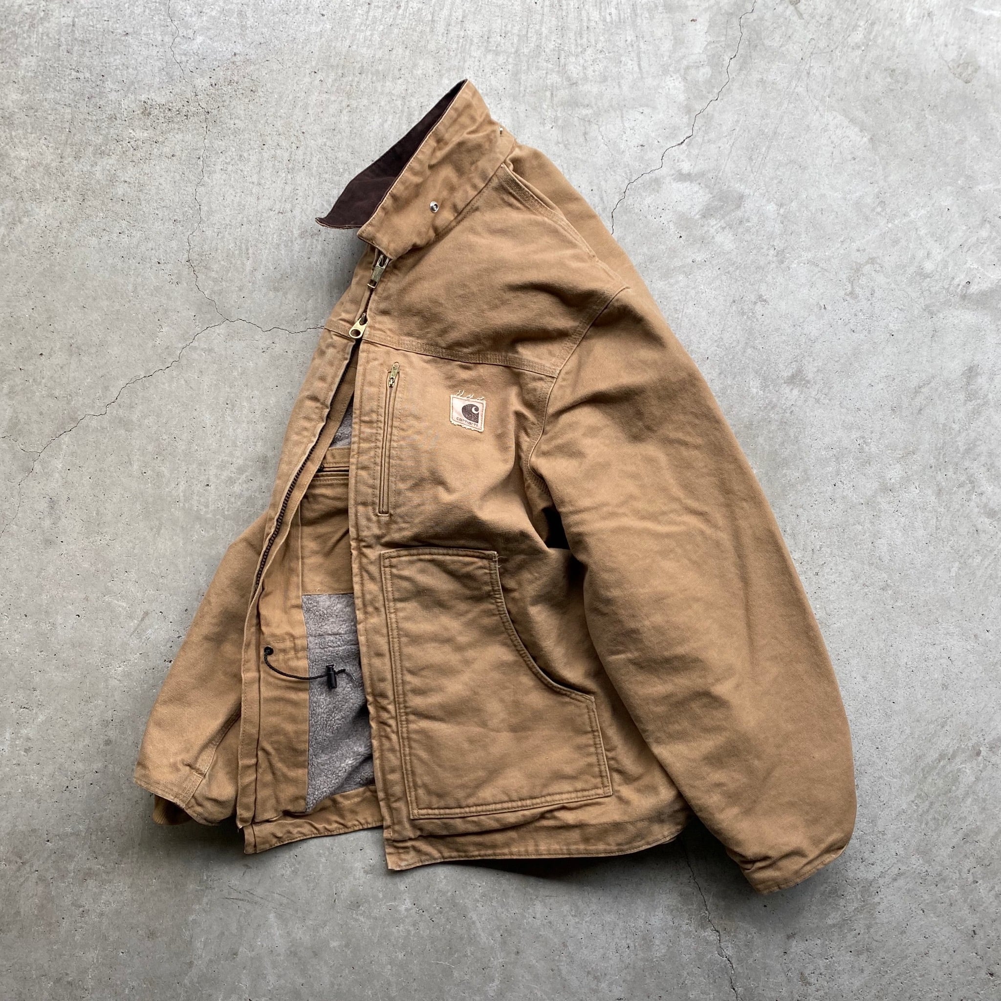 Carhartt カーハート ダック地 ボアライナー フルスウィングアーム ...