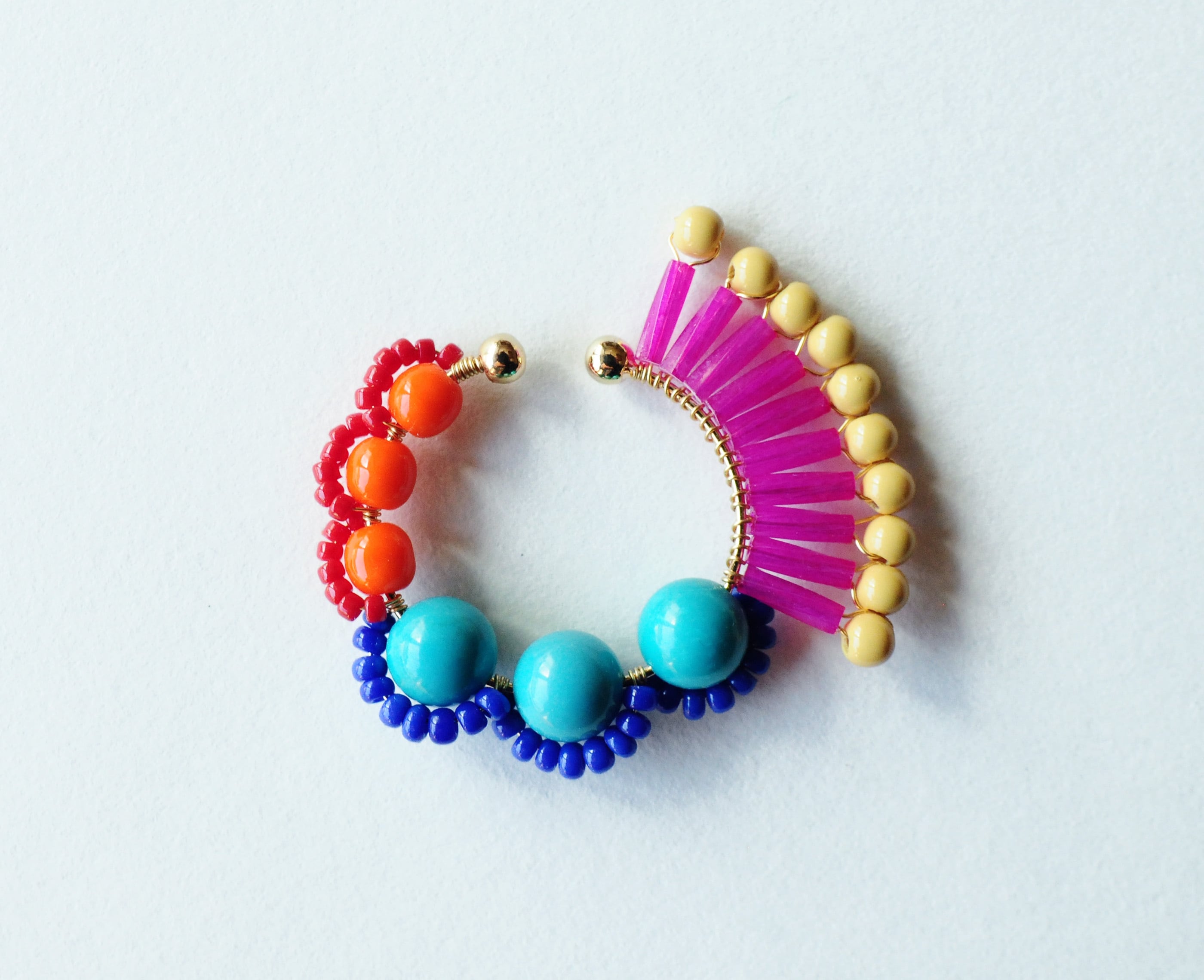 ＜Rollo～イロヅクビジュー～＞イヤーカフ『 ハミングバード/hummingbird 』<38>