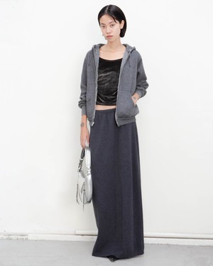 2000s sweat maxi skirt