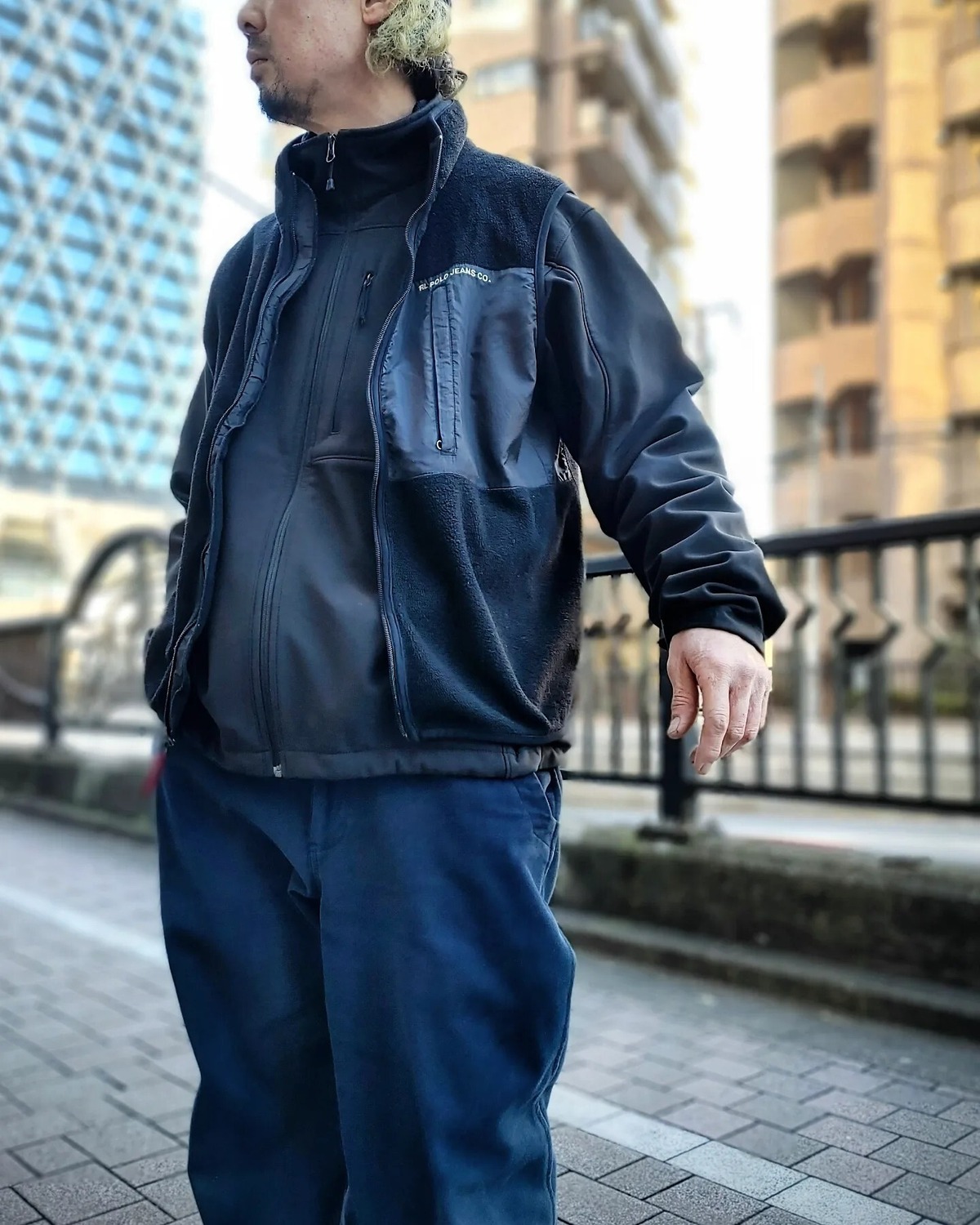 Ralph Lauren POLO JEANS フリースベスト ラルフローレン ポロジーンズ 