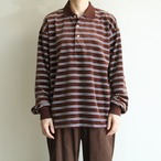 INSCRIRE  Velvet border polo shirt