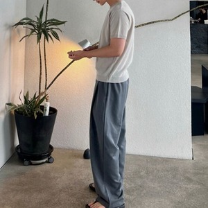 きれいめドレープワイドパンツ　MT0080424