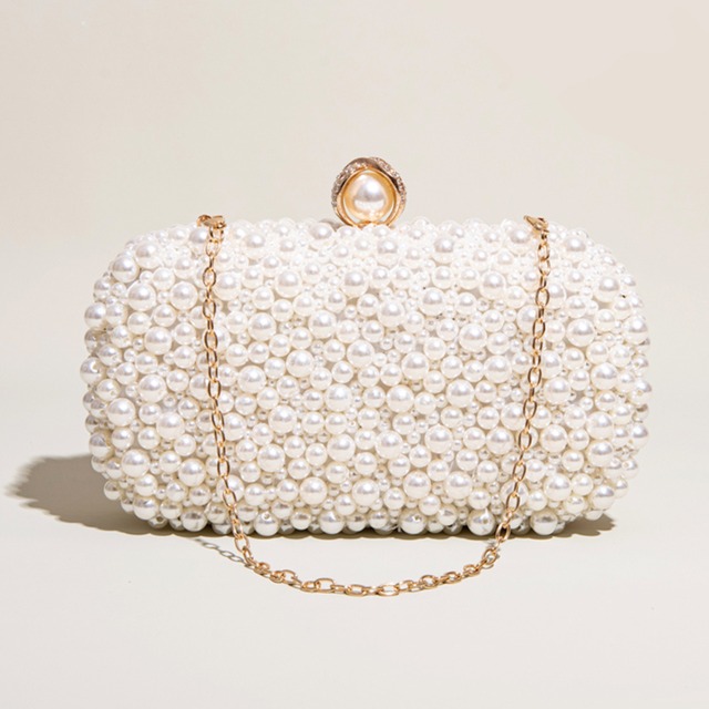 Pearl box  clutch bag 　00005