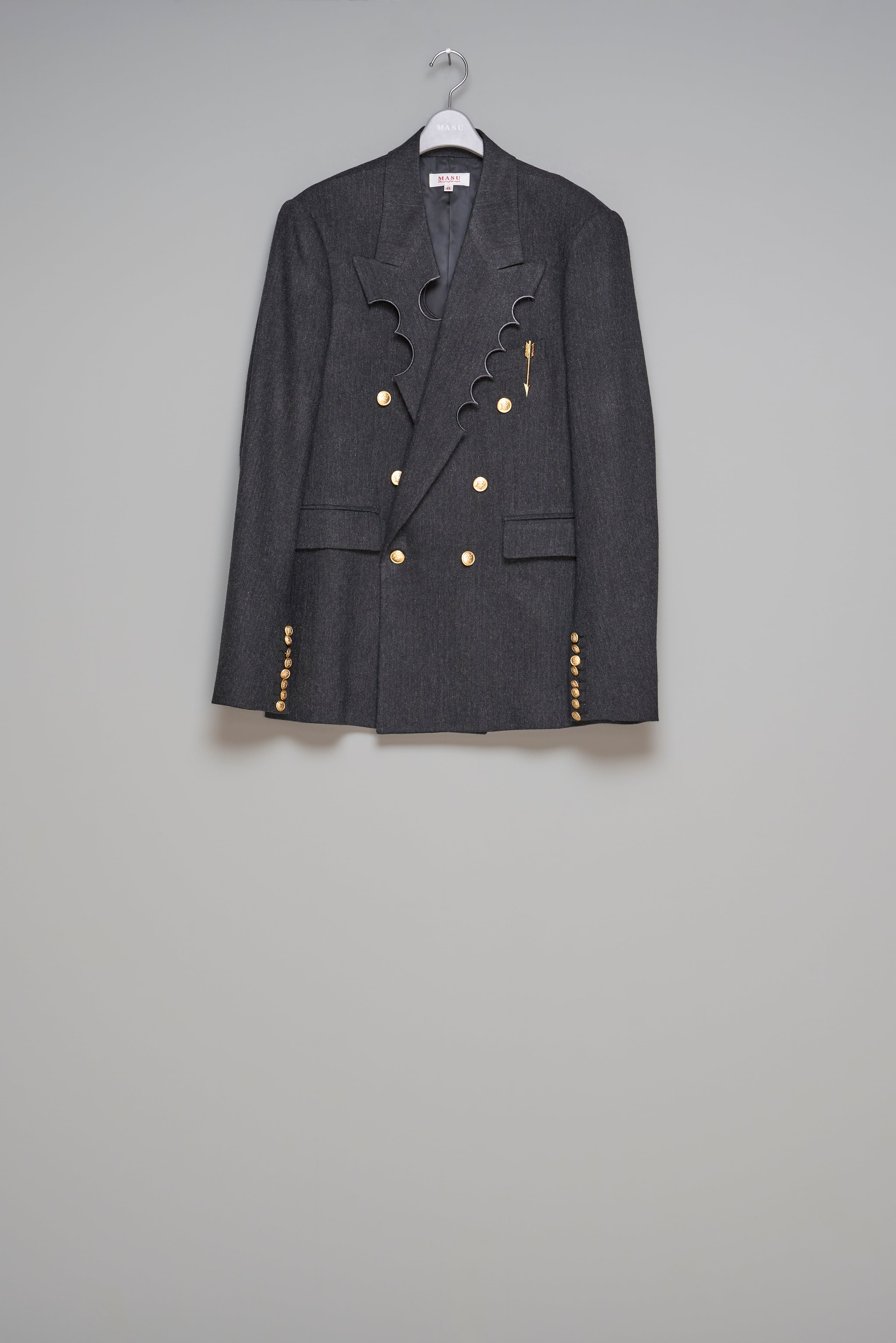 25AW】MASU CREATER TAILORED JACKET(GRAY) M25F9JK001 | IAAAM ONLINE