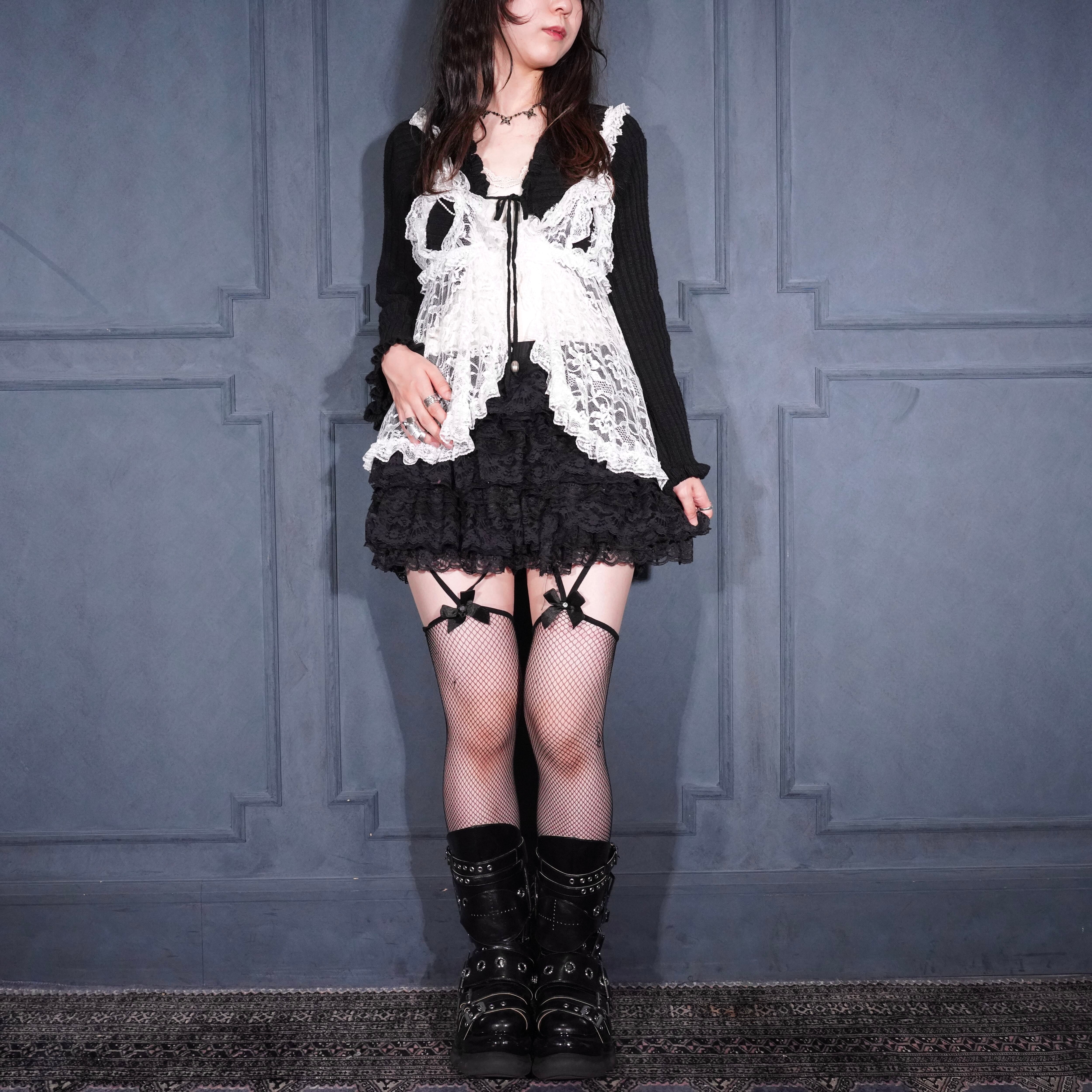 USA VINTAGE Risque ALL LACE DESIGN LINGERIE CAMISOLE/アメリカ古着