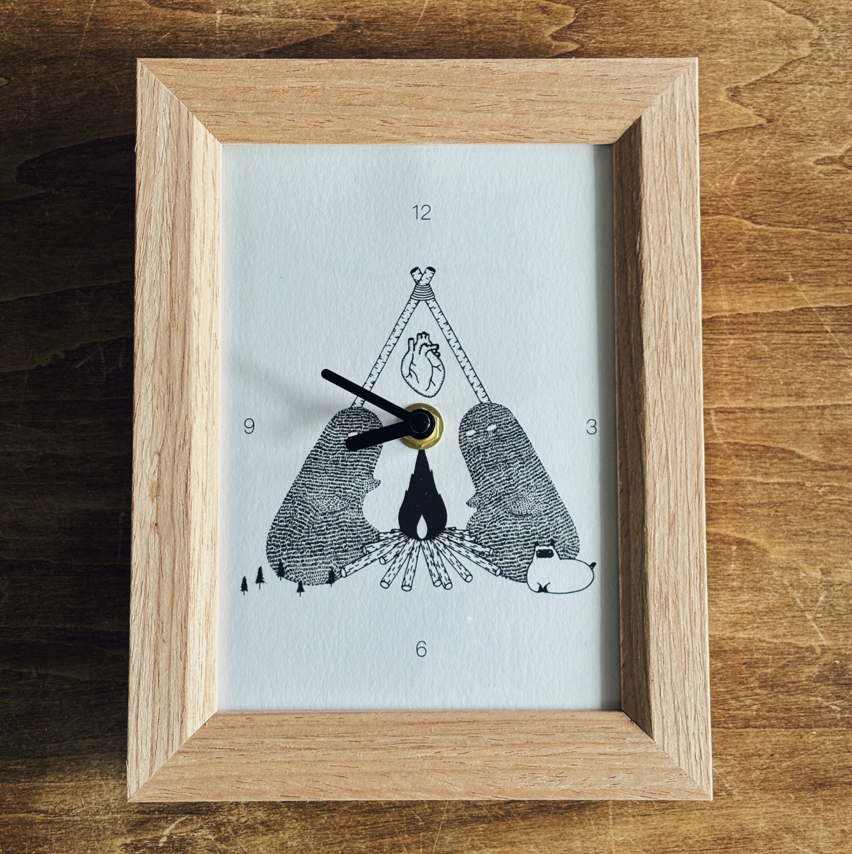 WALL CLOCK 「旅の馬 morning」(掛け時計) | greenis shop