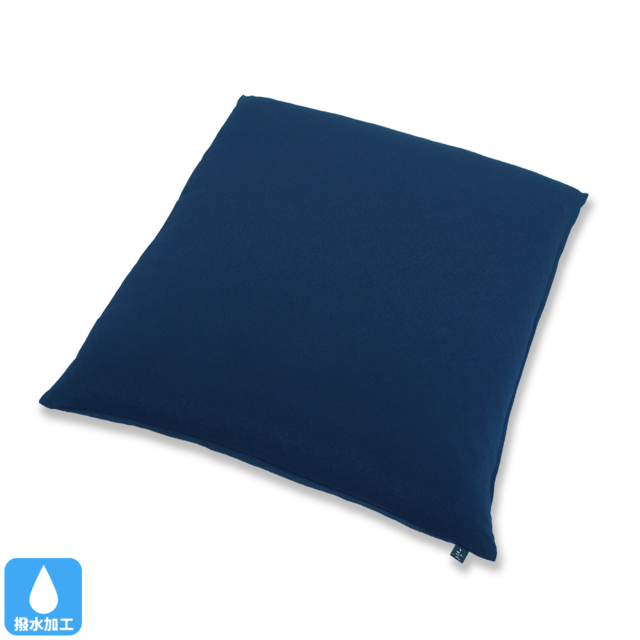 布ものがたり（ちりめん無地）　座布団（カバーのみ）　BB（紺）59×63