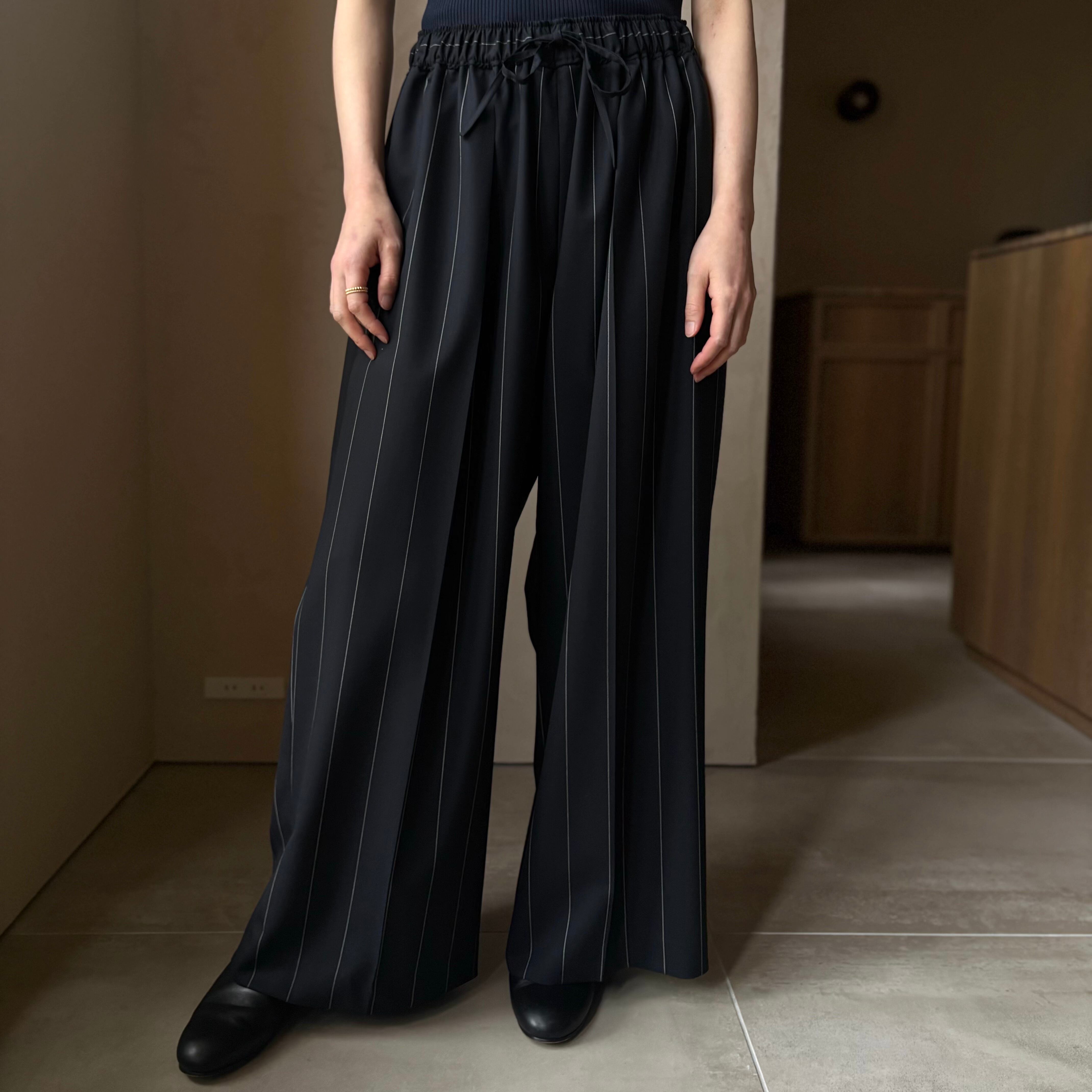POSTELEGANT |Wool Extra wide Trousers
