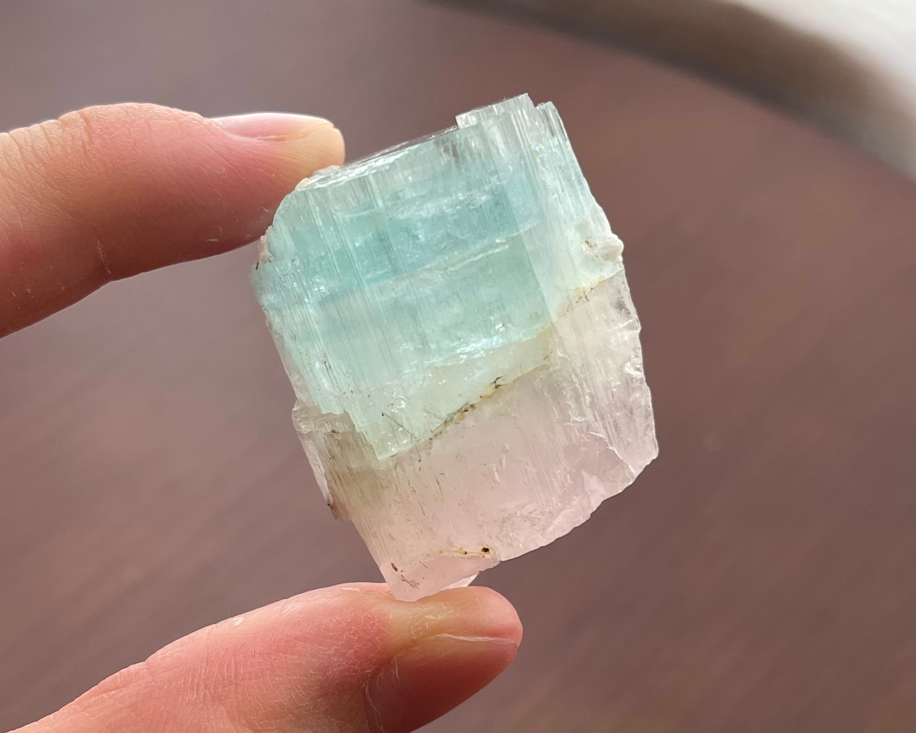 モルガナイト / アクアマリン【Morganite & Aquamarine】パキスタン産