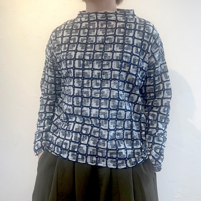 unseul 天竺リップルカットソー  <WH> unseul 天竺リップルカットソー  <WH>