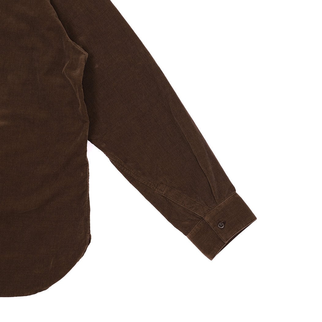 KAJA CORDUROY NO COLLAR LONG SLEEVE SHIRTS | KAJA