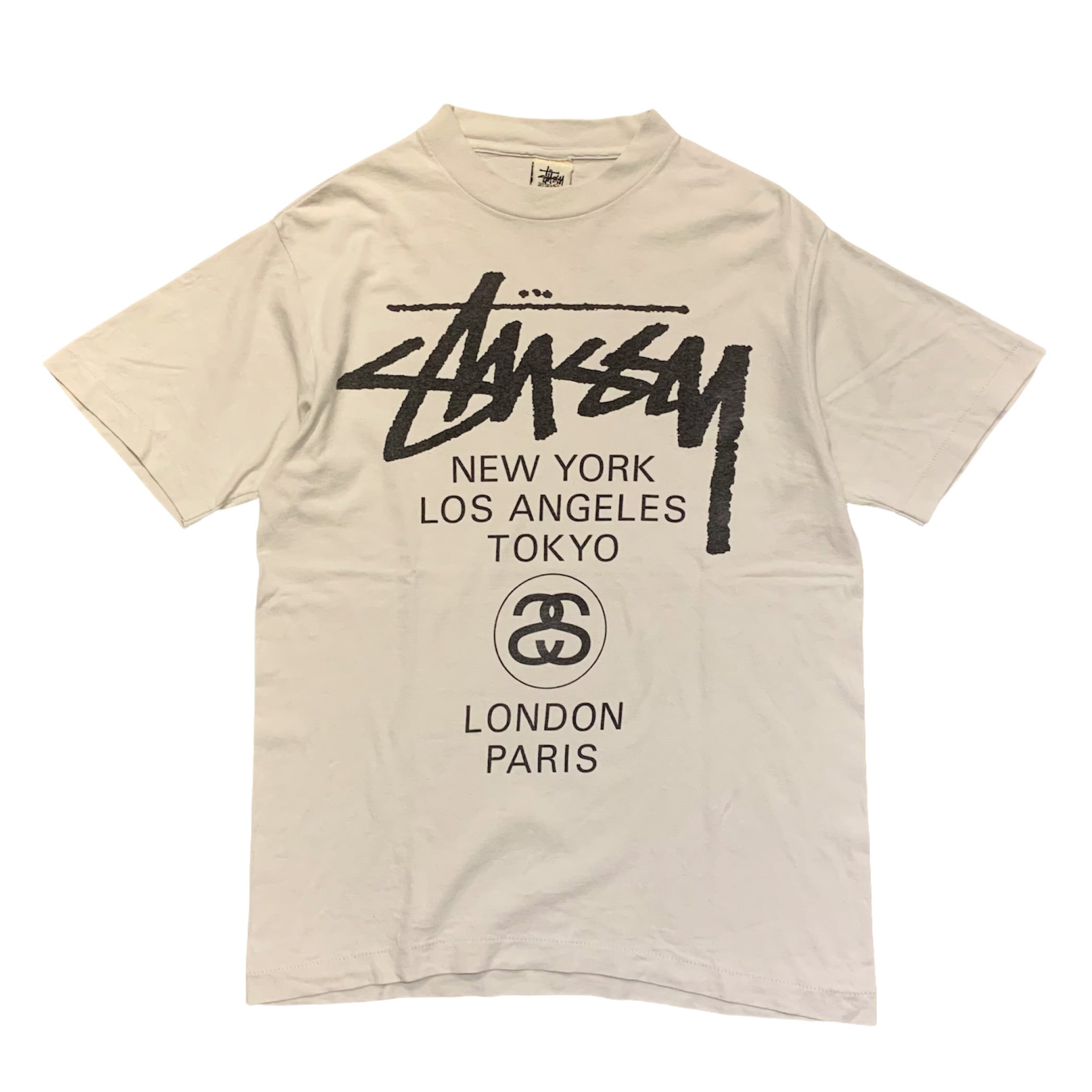 ステューシー　OLD STUSSY 90s スウェット　ワールドツアー　XL