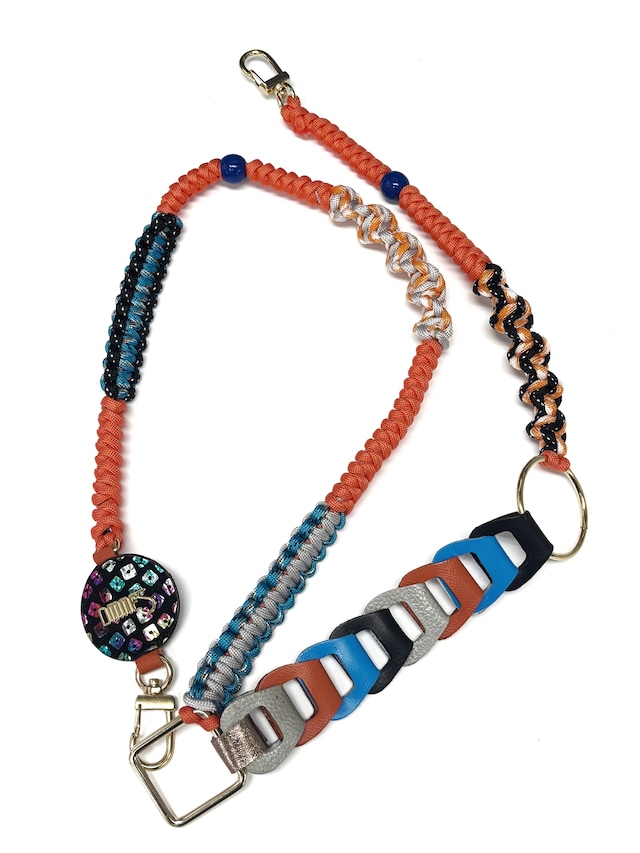 Leather&paracord STRAP【LONG】