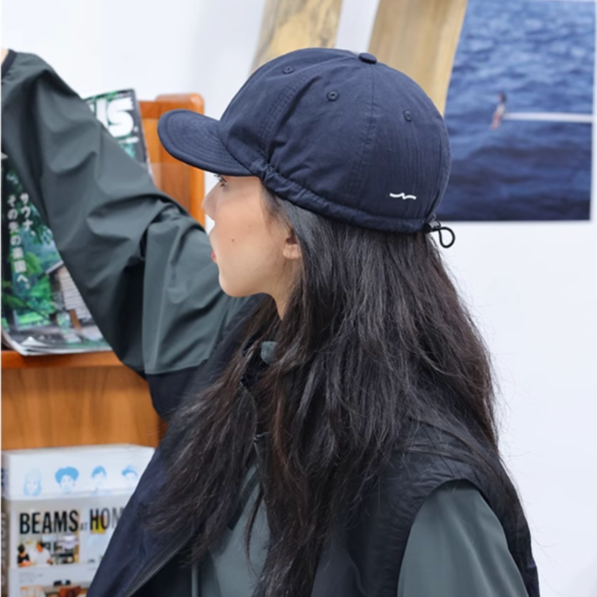 THE HOBOO】ベースボールキャップ | orange goat