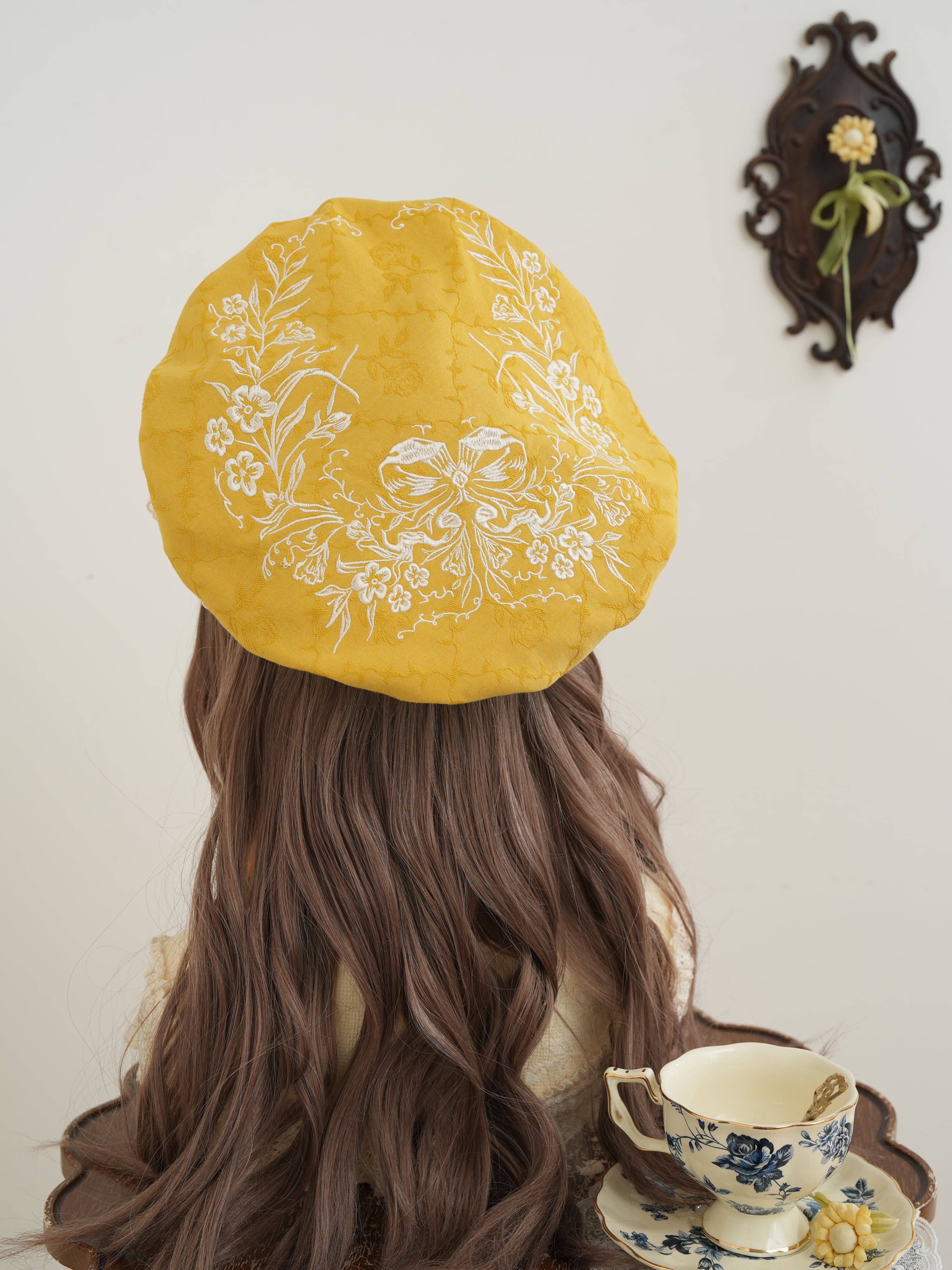 値下げしました！ KAMAROAN Gourd Hat リボン付きベージュ Kamaro'an