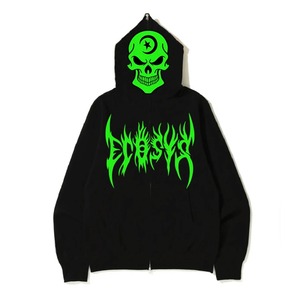 【ECOSYS】Green Devil Full-Zip Hoodie