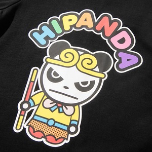 送料無料 【HIPANDA ハイパンダ】キッズ Tシャツ KID'S HIPANDA GOKU PRINTED SHORT SLEEVED T-SHIRT / BLACK